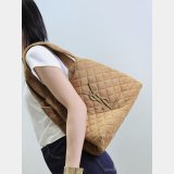 Saint Laurent(YSL) Icare Medium In Quilted Suede 858191 Bag