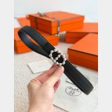 Maillon Torsade Belt Buckle & Reversible Leather Strap 24mm