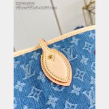 Louis Vuitton Perfect Neverfull MM Monogram Denim M13192 Bag