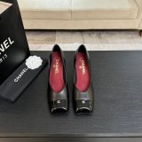 Luxury 25K HIGH-HEELED SQUARE-TOE PUMP