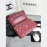 Top Quality WOC CHAIN BAG 19cm Lambskin