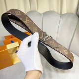 Louis Vuitton Signature Extra Long 35mm Belt Monogram Eclipse Canvas