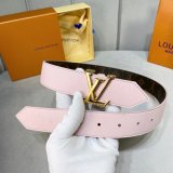 Louis Vuitton Signature Extra Long 35mm Belt Monogram Eclipse Canvas