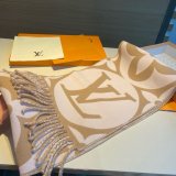 Duplicate LV Medallion Sheep Wool Scarf