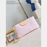 Key Pouch Monogram Denim 1:1 Mirror Women M13208 Louis Vuitton