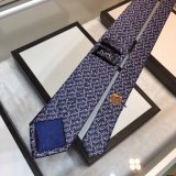 Hermes Replica Mens Silk Tie Geometric Pattern