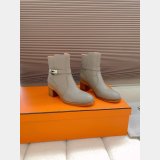 TOP Hermes Saint Germain ankle Leather boot