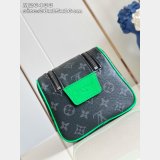 Louis Vuitton Dopp Kit Monogram Eclipse Canvas Travel Pouch M26433 Bag