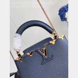 Top Quality Designer Louis Vuitton Capucines Mini M25231 Navy
