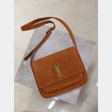 YSL NIKI Satchel in suede
