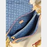 Louis Vuitton High Quality M13319 Dauphine Soft GM Monogram Denim Bag