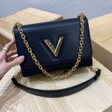 AAA+ Louis Vuitton Twist PM Epi Leather in Black