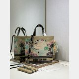 Dior Souvenir Soft Dior Book Tote Saint-Tropez
