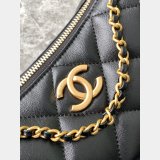 Copy Looking For Hobo 1:1 Mirror AS5528 Black/White Handbag