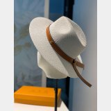 Fashion Louis Vuitton Beach classic straw hat