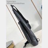 Louis Vuitton Duo Slingbag Monogram Shadow Leather M26730 Men Bags