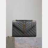 Top Quality Yves Saint Laurent Caviar Envelope Bag