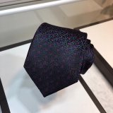 Hermes Replica Mens Silk Tie Geometric Pattern