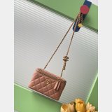 Shops 7 Star Chain Vanity AP3940 Lambskin Bag