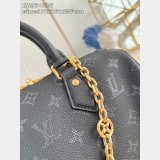 Louis Vuitton Speedy Bandoulière 25 M26486 Black Women Bag