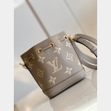 Louis Vuitton M46291 Top Nano Noé Bicolor Monogram Empreinte Replica Bag