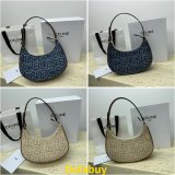 Celine Designer 1:1 Mirror Ava Denim 193952 Fake Bag