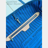 Louis Vuitton Knockoff M13753 Neverfull Bandouliére Blue Bag