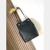 Top Pebble Hobo Bag In Supple Grain Calfskin