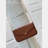 Louis Vuitton M64064 Pochette Felicie Monogram Empreinte Bags