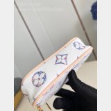 Louis Vuitton Inspired M83499 Wallet Multicolor White On Pochette Chain Ivy