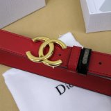 Best Replica CC Double C Belt Red 1153