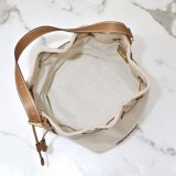 7 Star MiuMIU New Canvas Bucket 5BE089 Bag