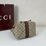 Gucci Knockoff 841313 Ophidia Small Bucket Beige GG Canvas Bag