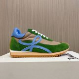Fashion Loewe Flow Runner In Nylon And Suede