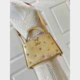 Louis Vuitton Capucines Designer 7 Star M48865 Golden Baby's Breath Bag