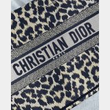 Christian Dior Replica Book Tote Dior Oblique Embroidery Bags