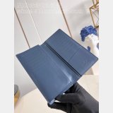 Inspired Brazza Multiple Pocket Organizer Zippy Wallet Vertical LV Bag