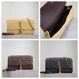 Top Quality YSL Kate Chain Bag With Tassel In Raffia 604276