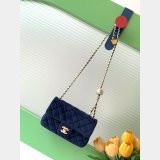 High Quality Mini Flap Velvet AS1786 & AS1787 Bag