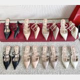 Valentino Runway Garavani Leather Mules