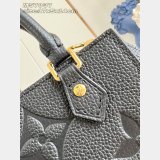Louis Vuitton Petit Sac Plat 2way M57937 Bicolor Handbag