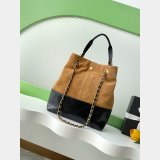 Duplicate AS5636 Suede Metiers Dart Small Shopping Bag