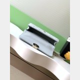 AAA+ AP3238 Flap Phone Holder With Chain Grained Shiny Bag