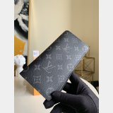 M61697/N62665/M66540 Brazza Wallet Monogram Eclipse Damier Graphite LV Replica