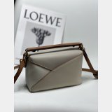 Top Quality Mini Puzzle Calf Leather Loewe Handbag 18cm