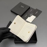 CASSANDRE MATELASSE compact zip-around wallet