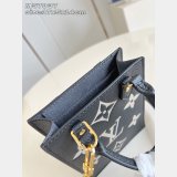 Louis Vuitton Petit Sac Plat 2way M57937 Bicolor Handbag