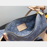 Louis Vuitton M13289 CarryAll MM Monogram Denim Copy Women Bag