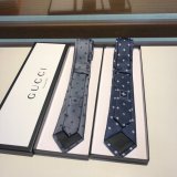Gucci Huffero Designer Twill Silk Tie for Men Necktie