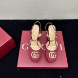 Women's Platform Pump With Double G Canvas